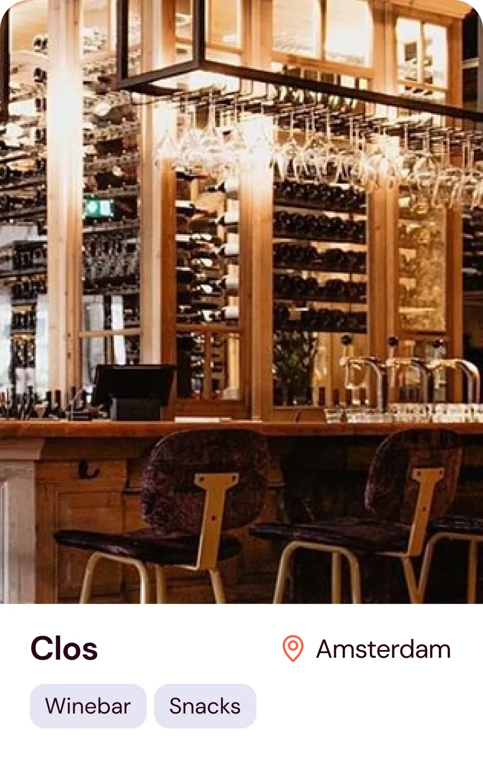 Preview van een aangesloten cafe